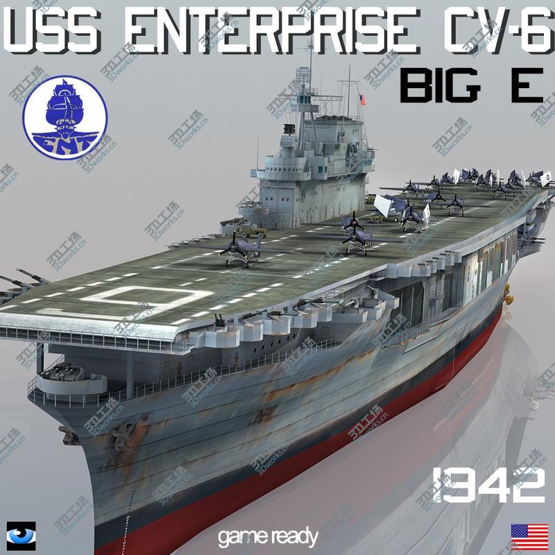 images/goods_img/202105074/USS Enterprise CV-6 BIG E 1942/1.jpg